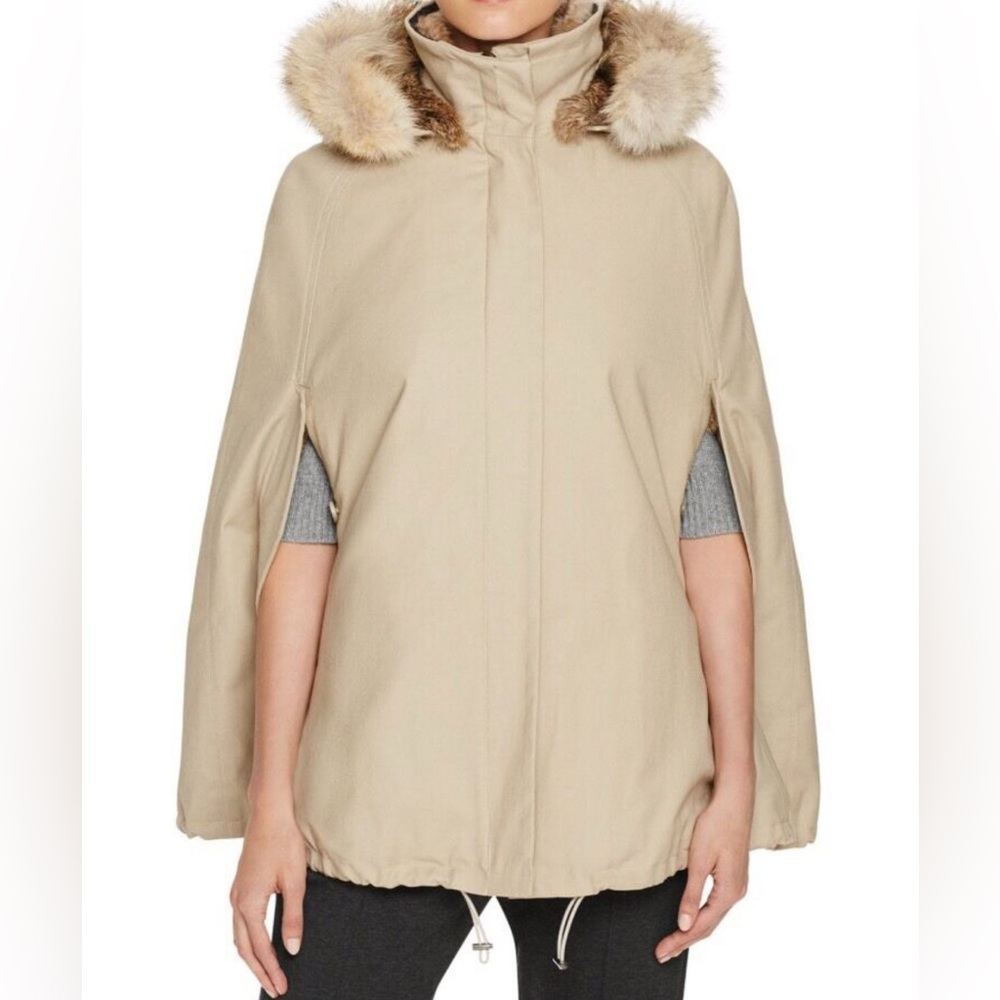 Theory sleeveless coat!